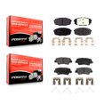 thumbnail image 1 of Positive Plus Front Rear Semi-Metallic Brake Pads Kit for Car Kia Forte Hyundai Kona Soul Elantra GT Forte5 KPF-100543, 1 of 8