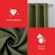 thumbnail image 5 of Cortina Blackout 2 Paneles Aislada Premium 132 X 213 Khaki, 5 of 6