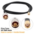 thumbnail image 2 of Cable de pigtail de antena SMA macho a BSP F hembra de 1M, 2 of 4