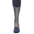 thumbnail image 4 of 3-Pack Mens Sheer Nylon Dress Socks (Navy (Knee High)), 4 of 7