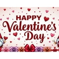 thumbnail image 4 of Valentines Day Gnomes Banner Party Backdrop Happy Valentines Background Home Decorations Indoor Outdoor Decor Photography Props, 4 of 4