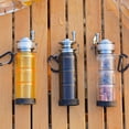 thumbnail image 2 of Naiovety Organizador de equipo para exteriores, botella de pesca con almacenamiento desmontable de tres capas para pesca de carpas Pescar do, 2 of 6
