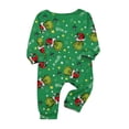 thumbnail image 4 of Holiday Christmas Pajamas Family Matching Pjs Set Christmas Parent-Child Family Set Homewear Pajamas All-in-One Pajamas Christmas Pjs for Family Baby, 6 Months, 4 of 4