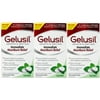 Gelusil Antacid/Anti-Gas Tablets Cool Mint, 100 Tablets (Pack of 3)