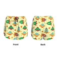 thumbnail image 5 of Lsque Colorful Outer Space Printed Women's Running Shorts with Liner Pockets,Elastic Quick Dry Workout Athletic Gym Yoga Shorts,Womens High Waist Shorts-Small, 5 of 9