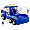thumbnail image 4 of Big-Daddy Medium Duty Friction Powered Super Police Wrecker Tow Truck Blue Truck Holiday Toy truck, 4 of 4