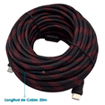 thumbnail image 4 of Cable HDMI Virtual Zone 20 Metros Negro Full HD 1.3, 4 of 5