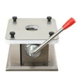 thumbnail image 6 of ECUTEE Baozi Maker Manual Steam Bun Dumpling Maker with 3 Pieces of Mold Stainless Steel Chinese Bao Making Mold Silver, 6 of 10