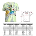 thumbnail image 2 of Adventure Time Womens T-Shirt Round Neck Short Sleeve Tee Shirts Summer Breathable Tops Blouse 3XL, 2 of 8