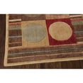 thumbnail image 2 of Nourison  Rhythm RST80 Area Rug 1'11" x 7'6" Runner Latex Free Polyester,Synthetic,Acrylic Geometric 8' Runner Indoor,Runner Red, 2 of 5