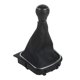 thumbnail image 1 of 5 Speed Car Gear Shift Knob Gearstick Gaiter Boot Kit For 6 MK5 MK6 2005?2014, 1 of 5