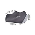 thumbnail image 3 of Fiudx Cojín Ortopédico para Asiento, Almohadilla de Espuma para Silla, Cojín para Aliviar El Coxis, Ideal para Uso En Casa, Oficina y Viajes, Funda Lavable a Máquina, Ayuda para La Alineación Espinal, 3 of 4