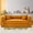 8025-Yellow, variant on Middle Size Yellow Light luxury sit/lie convertible compression sofa bed module free combination