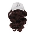 thumbnail image 1 of Sombrero de peluca para mujer,Sombrero de peluca largo y ondulado Peluca ondulada Sombrero de béisbol Sombrero de peluca largo y ondulado Diseño a prueba de futuro, 1 of 8