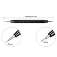 thumbnail image 2 of Unique Bargains Watch Spring Bar Tool Double Tips Watch Spring Link Pin Removal Tool with Metric Scale for Watch Repair, Black, 2 of 5