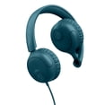 thumbnail image 2 of JLab Studio 2 Wired Headphones, Deep Blue, Cloud Foam Comfort, Foldable, In-Line Mic, Lab Quality Sound, 2 of 4