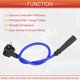 thumbnail image 5 of Bobinas de cables de bujía de automóvil de 5 mm para Toyota 4Runner 1994-1995 No.9091921553 - Paquete de 5, 5 of 6