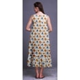 thumbnail image 2 of Bimba White34 Floral Primula Rayé Imprimé Coton Chemises de Nuit pour Femmes Robe Sans Manches Tenue de Nuit Robe Maxi Petit, 2 of 6