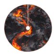 thumbnail image 1 of Fotbe Molten Lava Abstract Flow Pattern Christmas Tree Skirt, Tree Skirts Plush Christmas Decorations, Christmas Tree Skirts Xmas Decorations Holiday Party Decor-36", 1 of 6