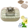 thumbnail image 2 of Sphere Ice Mold Basdi 2-In-1 Spherical Ice Maker & Storage Box with Lid - Round Ice Ball Tray with Easy Release - Multifunctional Freezer Container for Drinks - Compact Design, Ice Ball Maker, 2 of 9