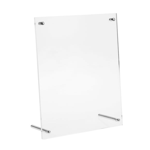 Acrylic Transparent Photo Frame Set Up Desktop Photo Frame Set Publicity Poster Frame Photo Frame (Install 8 Inch / A5 (Inner Size 16*22CM) Right Angle Table)