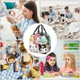 thumbnail image 6 of Kuromi Lunch Bag, Anime Lunch Box, Reusable Insulated Lunch Tote Bag For Office Work Pinic, Keep Food Fresh, Meal Handbag, 8.5*8*5 Inch, 6 of 9