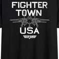 thumbnail image 3 of Top Gun - Property of Fighter Town - Women's Oversized T-Shirt, 3 of 5