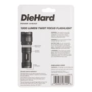 DieHard 41-6122 1,000-Lumen Twist Focus Flashlight
