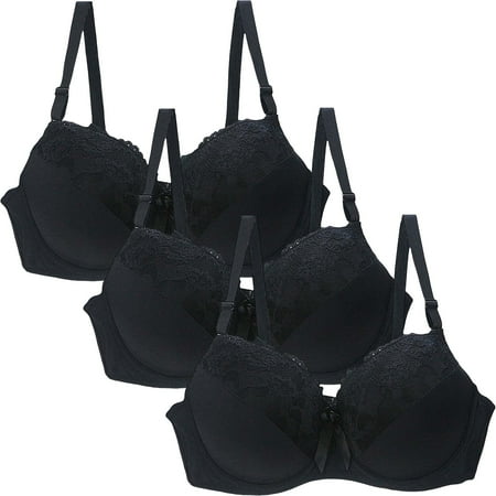 GZWYHT Push Up Bra Clearance Bras for Women Underwear 34/75 36/80 38/85 40/90 42/95 44/100 BCDE Cup Bra Sexy Lace Bra For Women Lingerie Plus Size Tshirt Bras Lace Bralette No Underwire Bras Green 80B