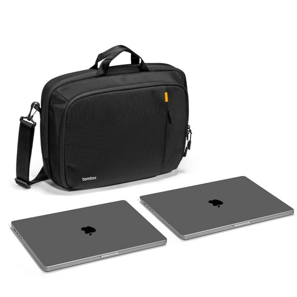 Maletín para portátil Tomtoc con doble compartimento de 16 pulgadas para 2 ordenadores portátiles
