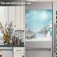 thumbnail image 5 of Coolnut Magnetic Dishwasher Stickers Christmas Snowman Kitchen Dishwasher Cover Sticker, Panel Decal Home Cabinet Appliances Stickers 20in W x 26in H Home Decor, 5 of 5