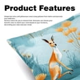 thumbnail image 2 of Kangaroo Velvet Bed Pillow Set with Unique Patterns in Sizes 16x16, 18x18, and 20x20 Inches - Includes 2 Chair Pillow Covers,Bed Pillow for Any Occasion, 2 of 6
