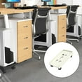 thumbnail image 4 of Support de PC CPU Support Mobile Support de Bureau Mainframe avec Roues Chariot pour Bureau Maison sous le Bureau Universel Abricot, 4 of 7