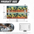 thumbnail image 7 of Whosucclay Palm Trees at Sunset Elastic Golf Cart Seat Protector, Multi-Pockets Portable Design Golf Cart Seat Cover for Club Car Yamaha EZGO, 52.36" x 32.28", 7 of 7