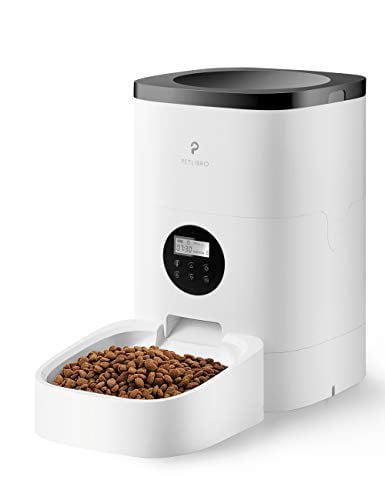 6L Timed Cat Feeder with Desiccant Bag for Dry Food Programmable Portion Control 1-4 Meals per Day /& 10s Voice Recorder for Small // Medium Pets PETLIBRO Automatic Cat Feeder
