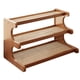 thumbnail image 1 of Estantes Estante organizador de tazas de madera de 3 niveles para encimera, 1 unidad, 31,8 x 29,8 x 19,8 cm, color marrón, para cocina Yulucky, 1 of 9