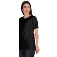thumbnail image 4 of Inkmeso Womens Basic Crewneck Tshirt Short Sleeve Regular Fit Long Tee Workout Top, 4 of 8