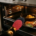 thumbnail image 2 of DFC Silicone Heat Oven Gloves Extra Thick Non Slip Kitchen For Baking Cooking & Microwave Use, 2 of 4