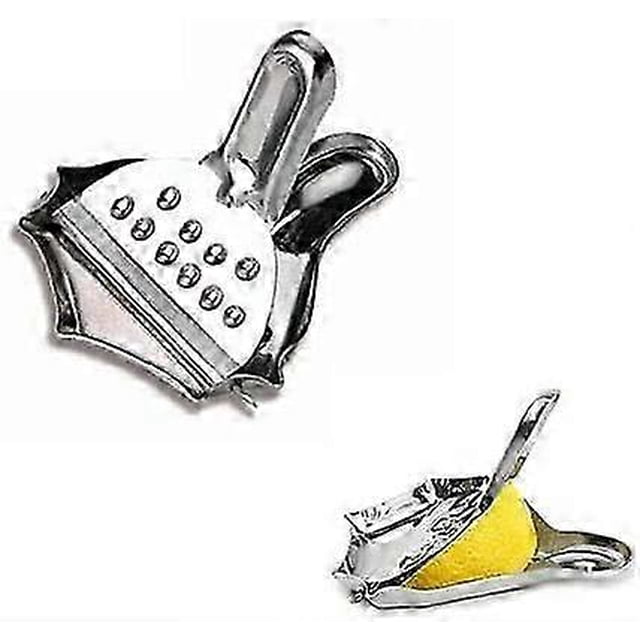4 Stainless Steel Manual Citrus Juicer for Orange / Lemon / Lime / Silver Citrus