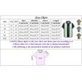 thumbnail image 2 of TAIAOJING Shirts For Men Male Summer Print Plus Size Short Sleeve Turn Down Collar Button Down Blouse Shirt, 2 of 4
