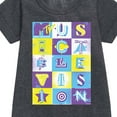 thumbnail image 2 of MTV Logo - Gig Poster - Toddler And Youth Girls Fleece Dress, 2 of 4
