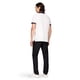 thumbnail image 4 of Polo Tommy Hilfiger de dos tonos con cuello oscuro para hombre, blanco, 4 of 5