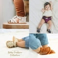 thumbnail image 3 of Infant Baby Girl Boy Sandals Comfort Premium Summer Outdoor Casual Beach Shoes with Flower Bowknot Anti Slip Rubber Sole Newborn Toddler Prewalker First Walking Shoes, 3 of 6