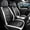 Black&White, variant on Seat Covers Full Set, Leather Seat Cover for , 5 Seat Automotive Front and Seat Protector Full Coverage for Sedens SUVs, White & Black