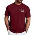 thumbnail image 2 of T Shirts for Men 2026 Summer Casual Short Sleeve Crewneck Cool Tee Shirt Streetwear, 2 of 5
