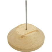Large Wooden Bead Spinner Loader 4.5 Diameter 1 Depth