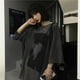 thumbnail image 1 of Sudadera a rayas para mujer, Jersey fino, camiseta Harajuku, jerséis de moda coreana, Tops de manga larga a juego para parejas, 1 of 4