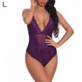 thumbnail image 1 of Mono sexy mono de cosplay suave mono de tela de pantalla de encaje para mujeres adultas, morado, l Advancent XX000036-27, 1 of 7