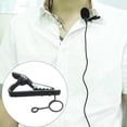 thumbnail image 3 of 2Pcs Black Mic Lapel Tie Clip For Lavalier Sennheiser ME2-Replacement New I9T4, 3 of 9
