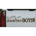 thumbnail image 1 of Ladies Love Country Boys Car or Truck Window Decal Sticker, 1 of 1